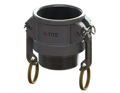 3" Type B Cam & Groove Coupler x Male NPT U-Tite Aluminum Limited Time