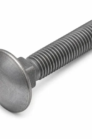 Time-Limited 3/8-16 X 6" Carriage Bolts Fully Threaded A307 Grade A Plain Steel (175 / Pkg.)