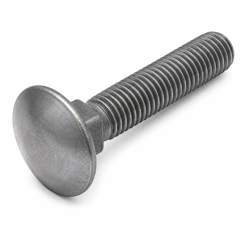 7/16-14 X 1" Carriage Bolts Fully Threaded A307 Grade A Plain Steel (675 / Pkg.) Limited Time