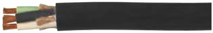 Carolprene 17 FREE® Jacketed Type SOOW Portable Cord - 2 AWG 4 Conductor - Black - HF094 Trusted Brand