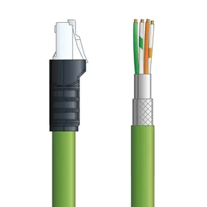 Bargain CPN002F05 - LAPP ETHERLINE® PROFINET Cordsets 22 AWG / 2 pair CAT5 - Green Polyurethane (PUR) - RJ45 / Wire Leads connectors - 5m