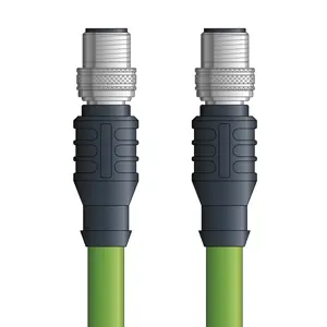 CPN006F05 - LAPP ETHERLINE® PROFINET Cordsets 22 AWG / 2 pair CAT5 - Green PVC - M12 Female / M12 Female connectors - 5m Cheap