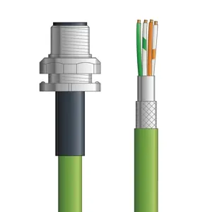 Get Yours PB4110117S02 - LAPP UNITRONIC® PROFIBUS Cordsets 22 AWG / 1 pair Bus - Violet PVC - Wire Leads / D-sub Node connectors - 2m