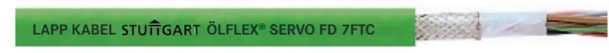 1034114 - LAPP ÖLFLEX® SERVO FD 7FTC Shielded Continuous Flex Encoder/ Feedback Cable - 20 & 26 (4) AWG - 3 pair - Green TPE Jacket Instant Buy