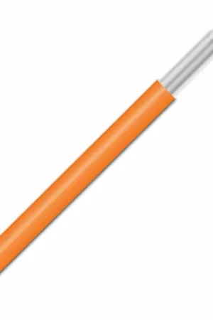 1565 OR005 - Alpha Wire MIL-W-76B/Type MW PVC Hook-Up/Lead Wire - 18 AWG - Solid Conductor - Tinned Copper - 1000V - Orange - 100ft Direct From Factory