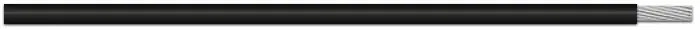 7035 BK005 - Alpha Wire MIL-W-16878E Type C/UL 3317 Cross Linked PVC (XLPVC) Hook-Up/Lead Wire - 14 AWG - 19/27 Stranded Conductor - Tinned Copper - 300V - Black - 100ft Grab Now