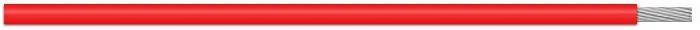 While Supplies Last 541816 RD005 - Alpha Wire TFFN PVC/NYLON Fixture Wire - 18 AWG - 16/30 Stranded Conductor - Bare Copper - 600V - Red - 100ft