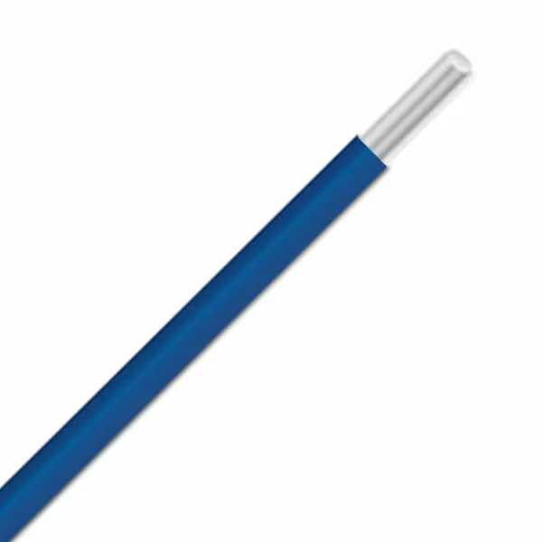 781401 BL005 - Alpha Wire UL 1015/UL 1230 PVC Hook-Up/Lead Wire - 14 AWG - Solid Conductor - Tinned Copper - 600V - Blue - 100ft Express Delivery