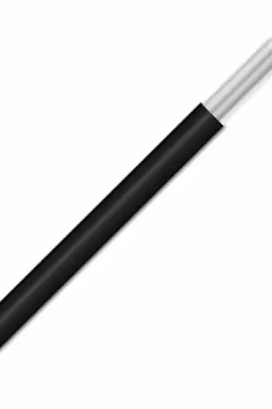 1561/24 BK001 - Alpha Wire MIL-W-76B/Type MW PVC Hook-Up/Lead Wire - 24 AWG - Solid Conductor - Tinned Copper - 1000V - Black - 1000ft Instant Buy