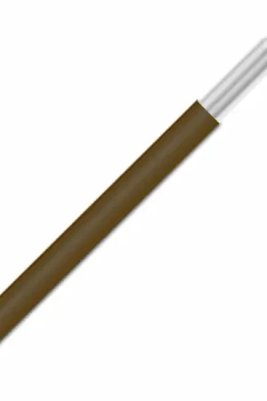 1561/24 BR005 - Alpha Wire MIL-W-76B/Type MW PVC Hook-Up/Lead Wire - 24 AWG - Solid Conductor - Tinned Copper - 1000V - Brown - 100ft Don't Miss Out