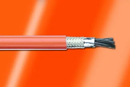 Alpha ALPSF61116CY OR005 Industrial Series SF Servo Cable - 16 AWG, 4 Conductor - Orange Luxury