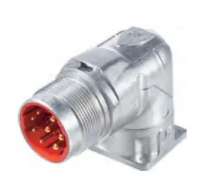 Special Offer 24420058 - LAPP EPIC® POWER LS1 Style A3 - Angled Rotatable Panel Mount Inlet Connector with Male Configuration - 5 + PE Configuration