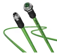 21702215 - LAPP ETHERLINE® FD CAT 6 Patchcord - 4x2x26/19 AWG - M12 to M12 - 20m - Green PUR Brand New