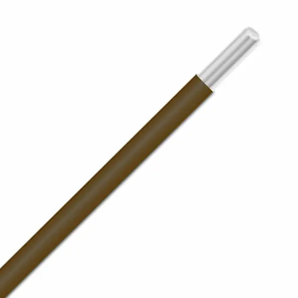 Reduced Price UL 1061 PVC Hook-Up/Lead Wire - 28 AWG Solid Conductor - Brown