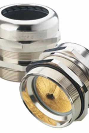 Super Sale 53112057 - LAPP SKINTOP® MS-NPT BRUSH Strain Relief Cable Gland - 1-1/4 NPT - Metallic