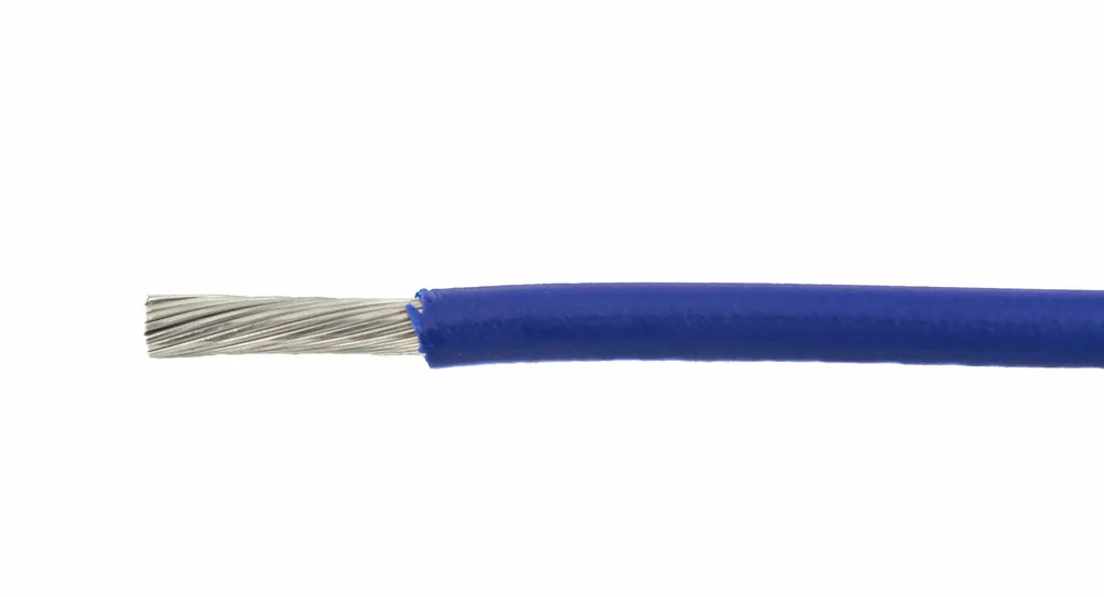 Alpha Wire EcoWire® Hook-Up/Lead Wire - 20 AWG 10 Stranded Conductor - Tinned copper - 600V - Dark Blue - 100 ft Bargain