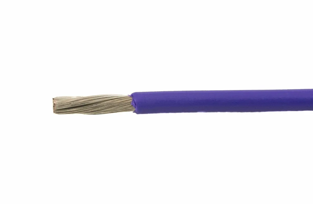 Alpha Wire EcoWire® Hook-Up/Lead Wire - 10 AWG 105 Stranded Conductor - Tinned copper - 600V - Violet - 100 ft New Release