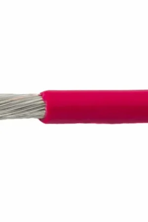 Trusted Brand Alpha Wire EcoWire® Plus Hook-Up/Lead Wire - 24 AWG 7 Stranded Conductor - Bare copper - 300V - Red - 100 ft