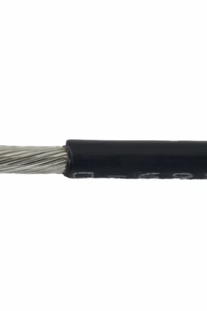 While Supplies Last Alpha Wire EcoWire® Plus Hook-Up/Lead Wire - 14 AWG 19 Stranded Conductor - Bare copper - 300V - Black - 100 ft
