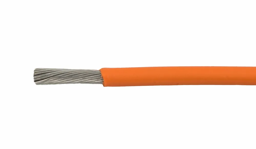 Alpha Wire EcoWire® Plus Hook-Up/Lead Wire - 12 AWG 19 Stranded Conductor - Bare copper - 300V - Orange - 1000 ft Cheap