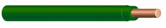 TFN Building Wire - 16 AWG - Green - Solid Conductor Popular