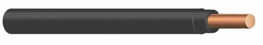 Price Drop TFN Building Wire - 18 AWG - Black - Solid Conductor