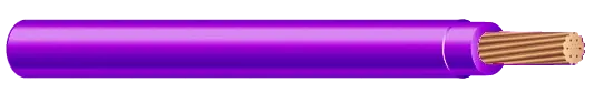 Fast Shipping THHN Building Wire - 10 AWG - Violet - Stranded Conductor