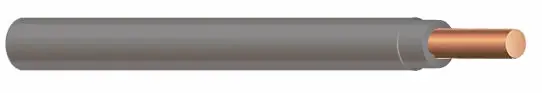 Limited Offer THHN Building Wire - 12 AWG - Gray - Solid Conductor