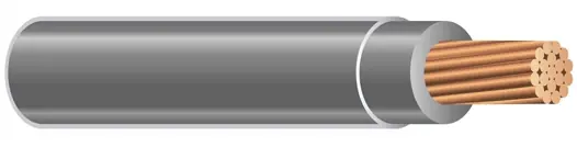 THHN Building Wire - 3 AWG - Gray - Stranded Conductor Top Pick