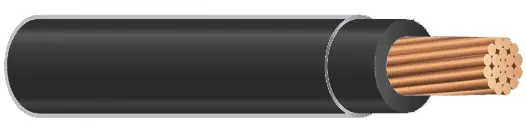 THHN Building Wire - 600MCM AWG - Black - Stranded Conductor Budget