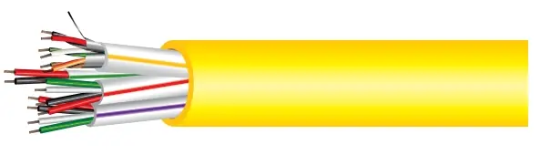 Limited Time Advanced Digital Cable (ADC) EZ Access Control Cable - Plenum - Yellow - 500 ft reel