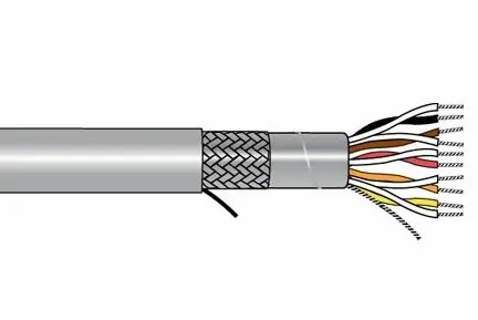 Limited Offer Alpha Xtra-Guard®1 SupraShield Multipair Cable - 26 AWG 4 Pair - Slate - 300V - 100 ft