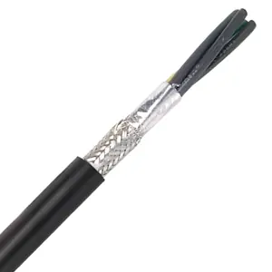 While Supplies Last 700702 - LAPP ÖLFLEX® VFD 2XL Shielded Multi-Conductor Cable - 12 AWG 4 Conductor - Black