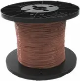 UL1423 Kynar Wire Wrap - 26 AWG Solid Conductor - Brown Hot Deal
