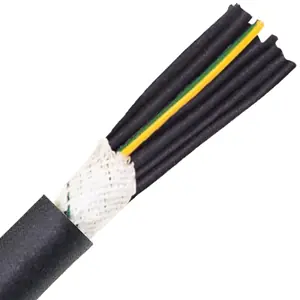 OBSOLETE - 8916184 - LAPP ÖLFLEX® FD 890 Unshielded Multiconductor Cable - 16 AWG 18 Conductor - Black Premium