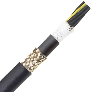 Save Now OBSOLETE - 8920044S - LAPP ÖLFLEX® FD 890 CY Shielded Multiconductor Cable - 20 AWG 4 Conductor - Black