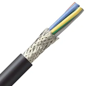 Hot Picks 0046729 - LAPP ÖLFLEX® HEAT 180 C MS High Temperature Control Cable - Shielded - 14 AWG 4 Conductor - Black