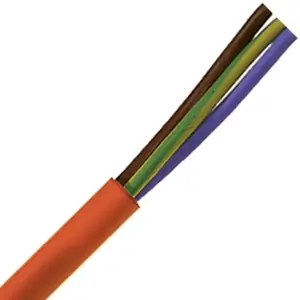 Latest 0046014 - LAPP ÖLFLEX® HEAT 180 SiHF High Temperature Control Cable - Unshielded - 16 AWG 3 Conductor - Red-brown