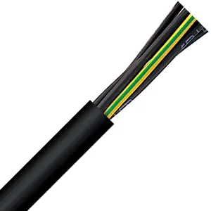 1024346 - LAPP ÖLFLEX® HEAT 125 MC High Temperature Control Cable - Unshielded - 10 AWG 4 Conductor - Black Must Have