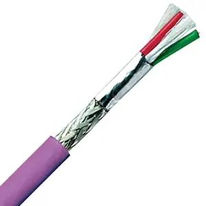 Low Price 2170824 - LAPP UNITRONIC® Bus PB Bus Cable - 24 AWG/1 Pair, 7 wire - Violet - PVC