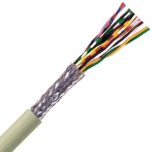 0038412 - LAPP UNITRONIC® LiHCH (TP) Data, Signal & Control Cable - 24 AWG/12 Pair - Gray Free Returns