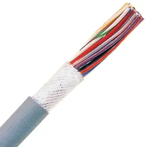 Crafted 892410 - LAPP UNITRONIC® FD 890 Data, Signal & Control Cable - 24 AWG/10 Conductor - Gray
