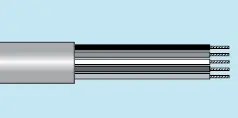 Buy Today Alpha Essentials Multi-Conductor Cable - Unshielded - 22 AWG 4 Conductor - Gray - 300V - 1000ft - Alpha 882204 SL001