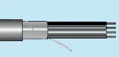 Limited Offer Alpha Essentials Multi-Conductor Cable - Foil Shield - 24 AWG 8 Conductor - Gray - 300V - 500ft - Alpha M4607 SL002