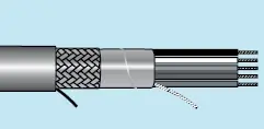 Buy Direct Alpha Essentials Multi-Conductor Cable - Foil Braid Shield - 22 AWG 10 Conductor - Gray - 300V - 100ft - Alpha M2480 SL005