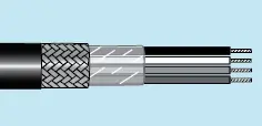 Alpha Essentials Multi-Conductor Cable - Braid Shield - 16 AWG 2 Conductor - Black - 600V - 500ft - Alpha 1450/16 BK002 Sale