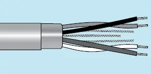 Alpha Essentials Multi-Pair Cable - Foil Shield - 22 AWG 2 Pair - Black - 300V - 500ft - Alpha 6072C BK002 Buy Today