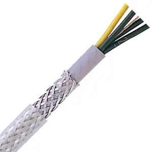 Markdown 1125852 - LAPP ÖLFLEX® CLASSIC 110 SY Flexible Power and Control Cable - Galvanized steel braid - 18 AWG 2 Conductors - Transparent