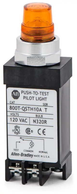 Allen-Bradley 800T-QSTH10A Pilot Light Discount