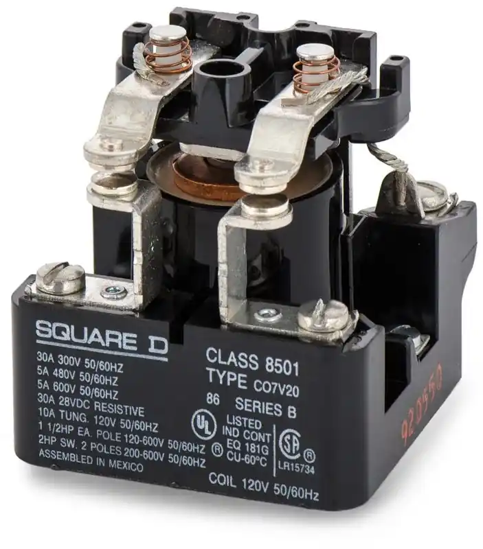 Crafted Square D 8501CO7V20 Power Relay